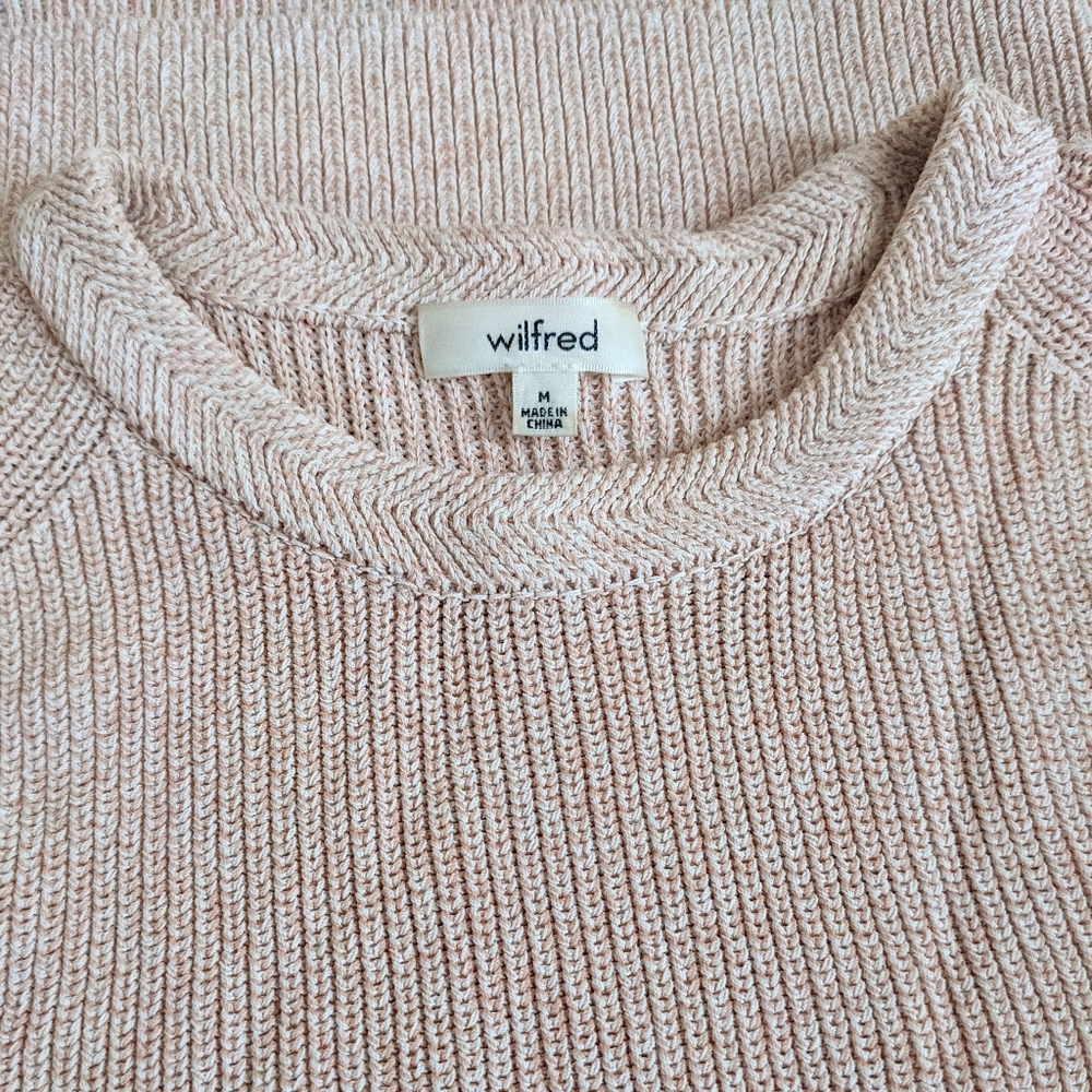 Aritzia Wilfred PALMER Sleeveless Tunic Sweater